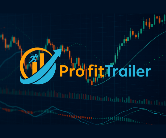 Profit Trailer software interface showing Bitcoin investment tracking and automated trading analytics