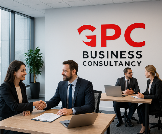 GPC Business Consultancy corporate website designed and developed by Indo Specific Software Pvt Ltd showcasing professional consulting services and business solutions.